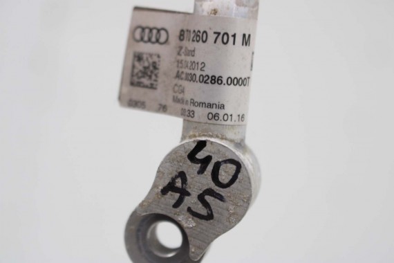 AUDI A4 A5 RURKA KLIMATYZACJI KLIMY 8T0260710G 8K1260712K 8T0260707C 8K WĄŻ PRZEWÓD 8T0260710A 8T0816741A 8T0816741B 8T0260701M