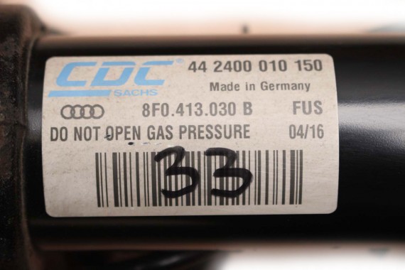 AUDI A5 8T AMORTYZATOR 8F0413029B 8F0413030B TELESKOP PRZÓD amory mcpherson przedni 2 szt amor 8F0513021A 8F0513025A  8F0513022A