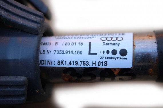 AUDI A4 A5 8K 8T Wałek kierowniczy pośredni 8K1419753H drążek krzyżak kierowniczej 8K1419753F 8K1419753F 8K1419753H 8K1419753F