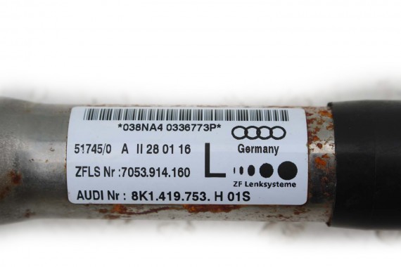 AUDI A4 A5 8K 8T Wałek kierowniczy pośredni 8K1419753H drążek krzyżak kierowniczej 8K1419753F 8K1419753F 8K1419753H 8K1419753F