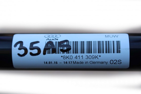 AUDI A4 A5 DRĄŻEK STABILIZATORA 8K0411309K 8K0 411 309 K DRĄŻEK PRZÓD PRZEDNI STABILIZATOR 8K B8 8T 8K0411309K 8K0411309P