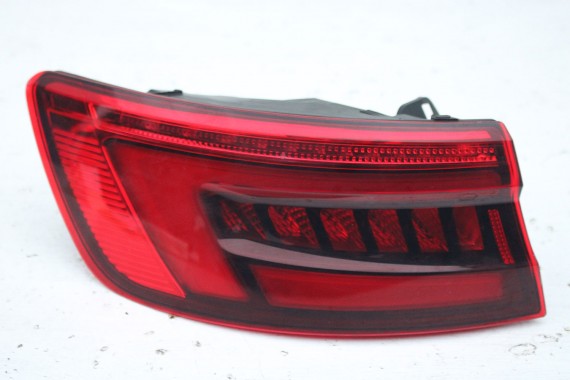 AUDI A4 8W PRZÓD maska błotniki zderzak + TYŁ klapa lampy + DRZWI lewa prawa strona PAKIET 2Y2Y LS9R Biały + FELGI 8W0941034 B9