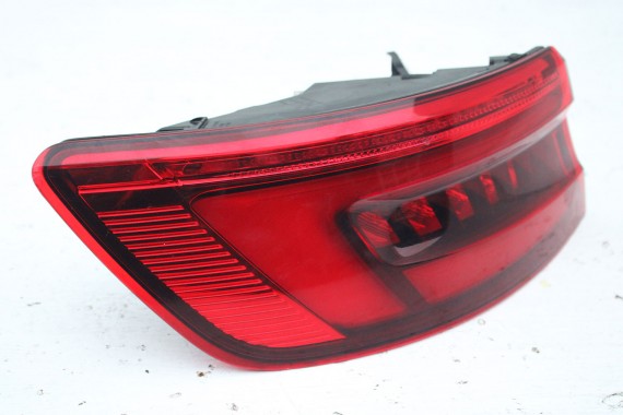 AUDI A4 8W PRZÓD maska błotniki zderzak + TYŁ klapa lampy + DRZWI lewa prawa strona PAKIET 2Y2Y LS9R Biały + FELGI 8W0941034 B9