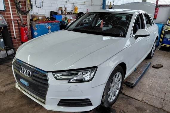 AUDI A4 8W PRZÓD maska błotniki zderzak pas przedni lampy wzmocnienie lampa FULL LED 2Y2Y LS9R Biały 8W0941033 8W0941034 T9 B9