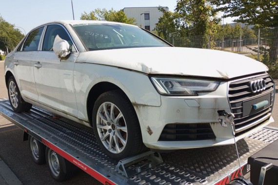 AUDI A4 8W PRZÓD maska błotniki zderzak pas przedni lampy wzmocnienie lampa FULL LED 2Y2Y LS9R Biały 8W0941033 8W0941034 T9 B9