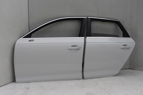 AUDI A4 SEDAN 8W B9 LY9C DRZWI LEWE PRZÓD + TYŁ STRONA LEWA przednie + tylne 2 sztuki T9T9 8W0831051 8W5833051 8W0831051A białe