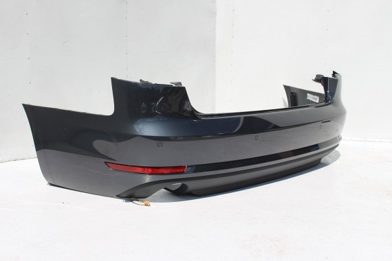 AUDI A4 SEDAN TYŁ ZDERZAK tylny + KLAPA BAGAŻNIKA 8W B9 X1X1 LX7L szary ZESTAW KOMPLET 8W5827025 8W5807511 8W5807067 8W5807521