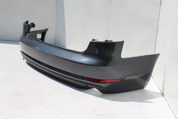 AUDI A4 SEDAN TYŁ ZDERZAK tylny + KLAPA BAGAŻNIKA 8W B9 X1X1 LX7L szary ZESTAW KOMPLET 8W5827025 8W5807511 8W5807067 8W5807521