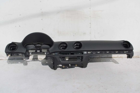 AUDI A3 KONSOLA DESKA ROZDZIELCZA KOKPIT PULPIT 8V 8V1857001 8V1 857 001 kolor czarny 2013- 8V1857001 8V1857001 8V1857001