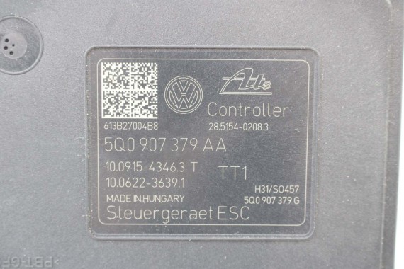 AUDI A3 VW POMPA ABS 5Q0614517T 5Q0907379AA hamulcow 5Q0 614 517 T agregat BEF GOLF VII 7 5Q0907375AA 5Q0907375G 5Q0907375S