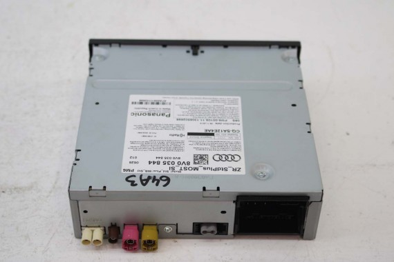 AUDI A3 ZESTAW MMI PANEL + MONITOR + CZYTNIK 8V0035844 8V0919603C 8V0919614B wyświetlacz ekran lcd 8V0035878 MIB Gen1 8V0035844