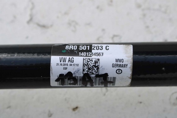 AUDI A6 A7 A8 Q5 PÓŁOŚ TYLNA TYŁ 8R0501203C 8R0501203C 8R0 501 203 C 8R0501203C 8R0501203C 8R0501203C 8R0501203C 8R0501203C LIFT