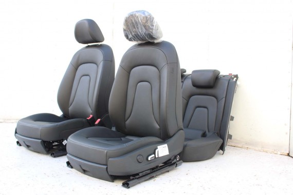 AUDI A5 SPORTBACK FOTELE SIEDZENIA KOMPLET FOTELI 8T FL LIFT N5W Leder Milano fotel siedzenie tapicerka kanapa SKÓRA 8T8 FACE