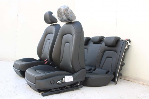 AUDI A5 SPORTBACK FOTELE SIEDZENIA KOMPLET FOTELI 8T FL LIFT N5W Leder Milano fotel siedzenie tapicerka kanapa SKÓRA 8T8 FACE