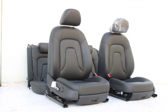 AUDI A5 SPORTBACK FOTELE SIEDZENIA KOMPLET FOTELI 8T FL LIFT N5W Leder Milano fotel siedzenie tapicerka kanapa SKÓRA 8T8 FACE