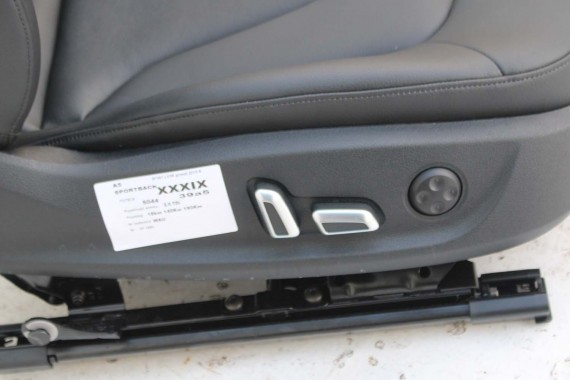 AUDI A5 SPORTBACK FOTELE SIEDZENIA KOMPLET FOTELI 8T FL LIFT N5W Leder Milano fotel siedzenie tapicerka kanapa SKÓRA 8T8 FACE