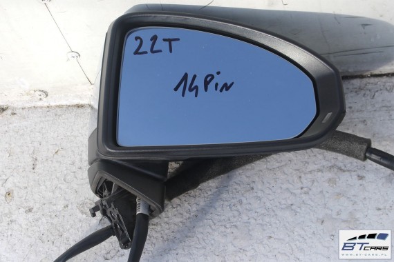 AUDI TT LUSTERKA DRZWI S-LINE 10 pin 14 pin 8S lusterko zewnetrzne lewe + prawe 2 sztuki 8S0 8S1857409 8S1857410 8S0857527
