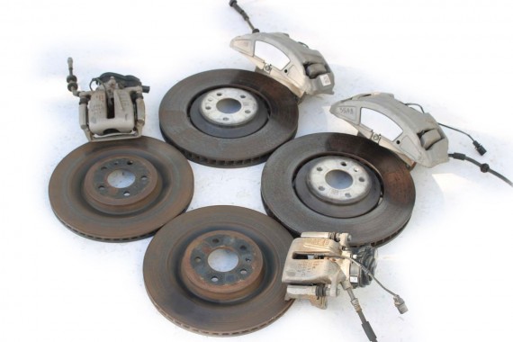 AUDI A8 D4 TARCZA HAMULCOWA 4H0615301AB 4H0615105BA 4H0615106BA zacisk tarcze hamulcowe zaciski 4H0615601L 4H0615301AN 4H0615301