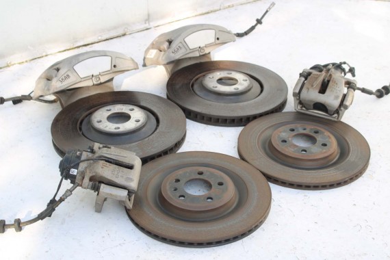 AUDI A8 D4 TARCZA HAMULCOWA 4H0615301AB 4H0615105BA 4H0615106BA zacisk tarcze hamulcowe zaciski 4H0615601L 4H0615301AN 4H0615301