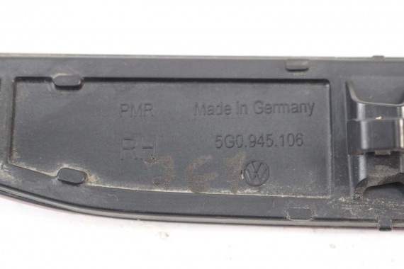VW GOLF VII 7 KOMBI LIFT ODBLASK 5G0945105 5G0945106 ŚWIATEŁKO ODBLASKOWE ZDERZAK TYŁ 5G0945105 5G0945106 5G 5G0945105 5G0945106