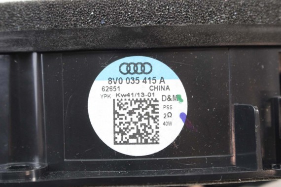 AUDI A3 SEDAN GŁOŚNIKI SUBWOOFER KOMPLET 8V 8V0035399 8V4035411 8V0035415A 8V0035412 8V0035397 8V0035399 8V4035411 8V0035412