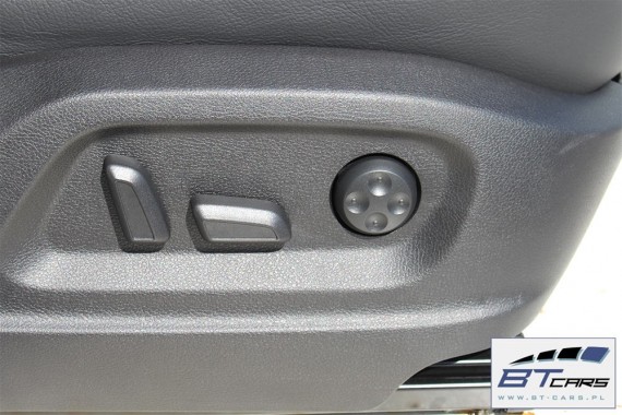AUDI Q3 FOTELE KOMPLET FOTELI siedzeń siedzenia fotel tapicerka 8U skóra kolor czarny
