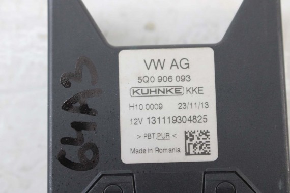 AUDI VW MODUŁ STEROWNIK POMPY PALIWA 5Q0906093 5Q0 906 093 benzyna silnik 5Q0906093 5Q0906093C 5Q0906093 5Q0906093C 5Q0906093