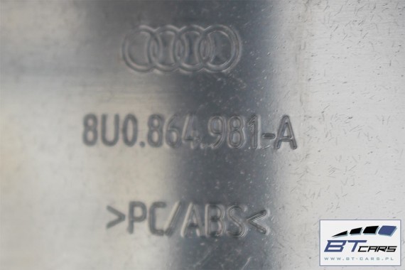 AUDI Q3 FOTELE KOMPLET FOTELI siedzeń siedzenia fotel tapicerka 8U skóra kolor czarny