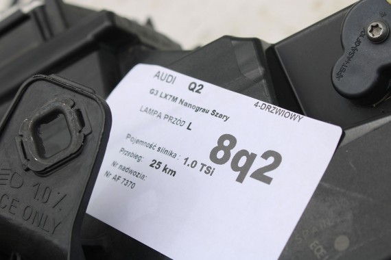 AUDI Q2 LAMPY PRZÓD lampa FULL LED 81A941033C 81A941034C 8S0907397C 7PP941572AF przednia 81A941773A 81A941774A 81A941773E L + P