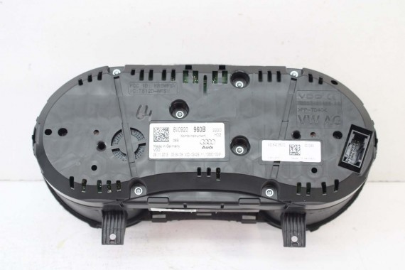 AUDI A3 ZEGARY LICZNIKI BENZYNA 8V0920960B ZEGAR WYŚWIETLACZ WIELOFUNKCYJNY COLOUR ZESTAW WSKAŹNIKÓW 8V0 920 960 benzyna 8V USA