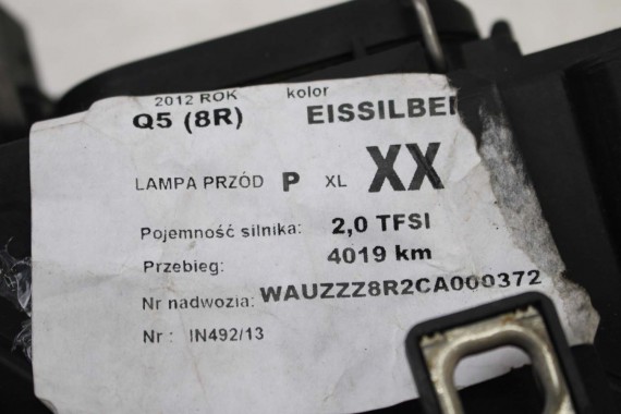 AUDI Q5 LAMPY PRZEDNIE XENON LED 8R0941003AJ 8R0941004AJ PRZÓD LAMPA 8R 8R0941029AJ 8R0941030AJ 8R0941003AJ 8R0941004AJ8R0941003
