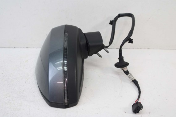 AUDI A3 SEDAN LUSTERKO DRZWI PRAWE 6 pin LX7R 8V5 8V zewnętrzne pinów kabli przewodów 8V0 8V5857410 8V5 857 410 0C0C LX7R Szary