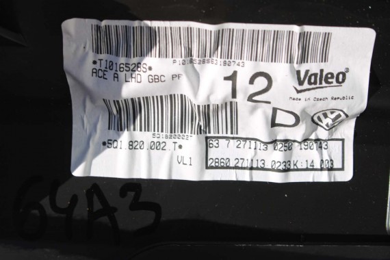 VW GOLF 7 VII AUDI A3 NAGRZEWNICA 5Q1820002T DMUCHAWA Climatic 5Q1 820 002 SKODA SEAT 5Q1820002T 5Q1820002T 5Q1820002T 5Q1820002