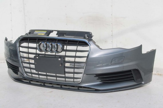 AUDI A3 SEDAN ZDERZAK PRZEDNI PRZÓD 8V5853651B 8V5807065 Kolor 0C0C LX7R szary 8V5807681 8V5807682 8V5853651 8V5807065 8V5853651