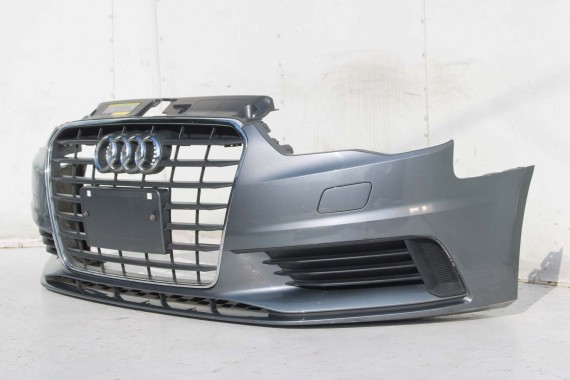 AUDI A3 SEDAN ZDERZAK PRZEDNI PRZÓD 8V5853651B 8V5807065 Kolor 0C0C LX7R szary 8V5807681 8V5807682 8V5853651 8V5807065 8V5853651