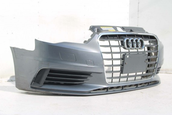 AUDI A3 SEDAN ZDERZAK PRZEDNI PRZÓD 8V5853651B 8V5807065 Kolor 0C0C LX7R szary 8V5807681 8V5807682 8V5853651 8V5807065 8V5853651