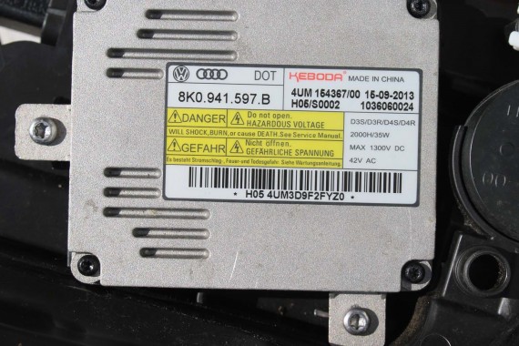 AUDI A3 LAMPY PRZEDNIE PRZÓD 8V0941005B 8V0941006B XENON LED 8V0941043B 8V0941044B 4G0907397P 8K0941597B 8V0941005B SEDAN USA