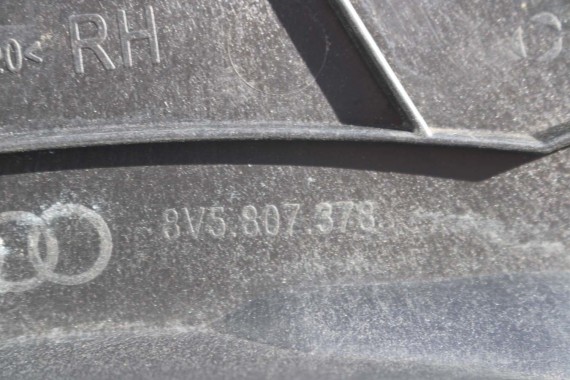 AUDI A3 SEDAN PROWADNICA ŚLIZG 8V5807378 MOCOWANIE TYŁ ZDERZAKA 8V5807378 8V5807378 8V5807378 wspornik mocowanie wzmocnienie