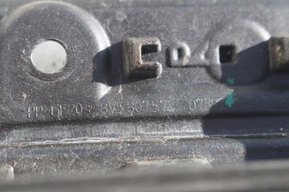 AUDI A3 SEDAN PROWADNICA ŚLIZG 8V5807571 MOCOWANIE TYŁ ZDERZAKA 8V5807571 8V5807572 8V5807571 wspornik mocowanie wzmocnienie L+P