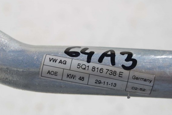VW GOLF 7 AUDI A3 RURKI PRZEWODY KLIMATYZACJI KLIMY 5Q0816721C 5Q0820741C 5Q1816738C 5Q0820743E przewód USA 5Q0816721M 5Q0816721