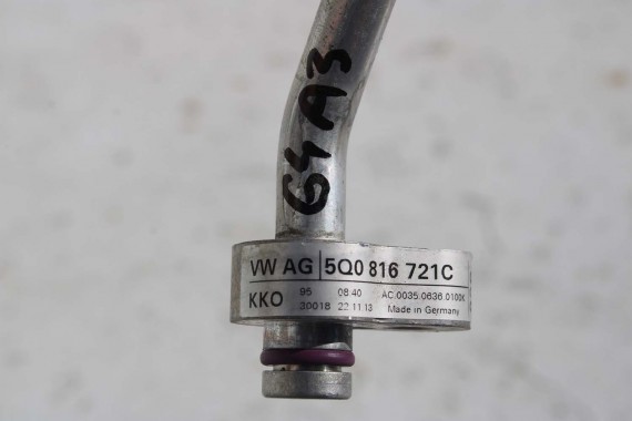 VW GOLF 7 AUDI A3 RURKI PRZEWODY KLIMATYZACJI KLIMY 5Q0816721C 5Q0820741C 5Q1816738C 5Q0820743E przewód USA 5Q0816721M 5Q0816721