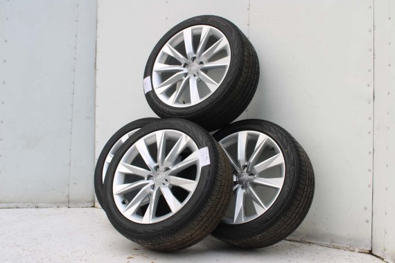 AUDI A7 FELGI 19 cali 4G8601025AD OPONY LATO KOŁA felga 8,5J*19JH2 ET32 opona CONTINENTAL 255/40/19 100H CONTIPROCONTACT A6 4G