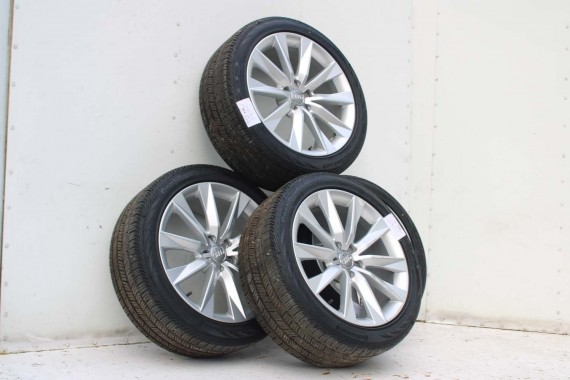 AUDI A7 FELGI 19 cali 4G8601025AD OPONY LATO KOŁA felga 8,5J*19JH2 ET32 opona CONTINENTAL 255/40/19 100H CONTIPROCONTACT A6 4G