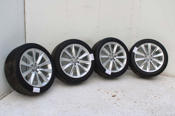 AUDI A7 FELGI 19 cali 4G8601025AD OPONY LATO KOŁA felga 8,5J*19JH2 ET32 opona CONTINENTAL 255/40/19 100H CONTIPROCONTACT A6 4G