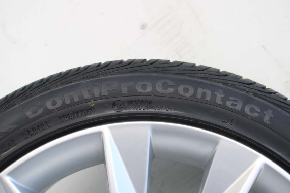 AUDI A7 FELGI 19 cali 4G8601025AD OPONY LATO KOŁA felga 8,5J*19JH2 ET32 opona CONTINENTAL 255/40/19 100H CONTIPROCONTACT A6 4G