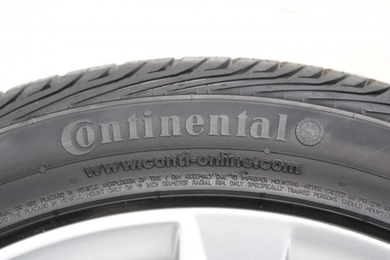 AUDI A7 FELGI 19 cali 4G8601025AD OPONY LATO KOŁA felga 8,5J*19JH2 ET32 opona CONTINENTAL 255/40/19 100H CONTIPROCONTACT A6 4G