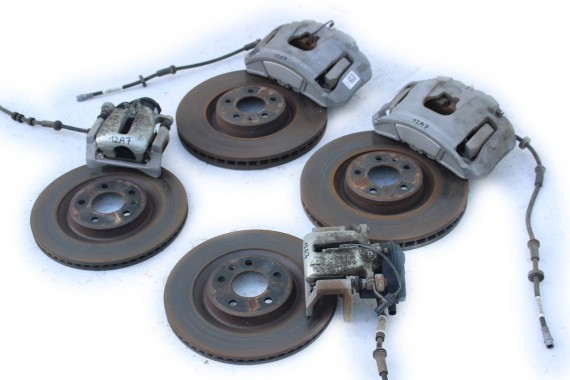 AUDI A6 A7 TARCZA HAMULCOWA 4G0615105BP 4G0615106BP 4G0615301A zacisk tarcze hamulcowe zaciski 4H0615601H 4G0615301K 4G0615301T