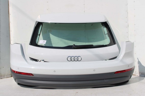 AUDI Q3 83A II TYŁ ZDERZAK + KLAPA BAGAŻNIKA + LAMPY lampa tylny Matrix 2Y2Y LS9R Gletscherweiss Biały F3 83A827025 83A807511