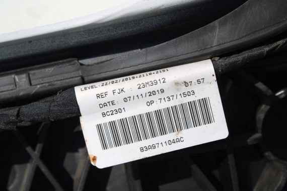 AUDI Q3 83A II TYŁ ZDERZAK + KLAPA BAGAŻNIKA + LAMPY lampa tylny Matrix 2Y2Y LS9R Gletscherweiss Biały F3 83A827025 83A807511