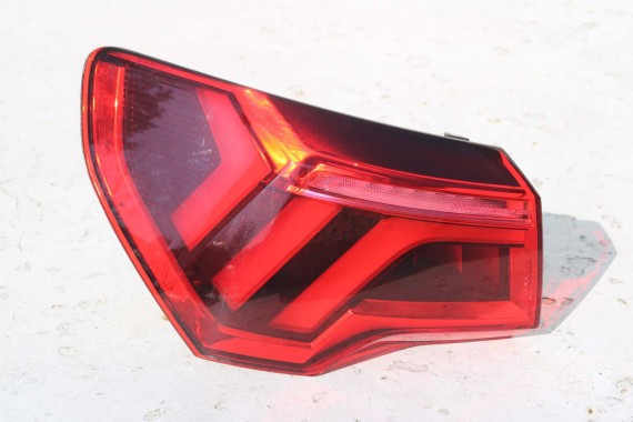 AUDI Q3 83A II TYŁ ZDERZAK + KLAPA BAGAŻNIKA + LAMPY lampa tylny Matrix 2Y2Y LS9R Gletscherweiss Biały F3 83A827025 83A807511